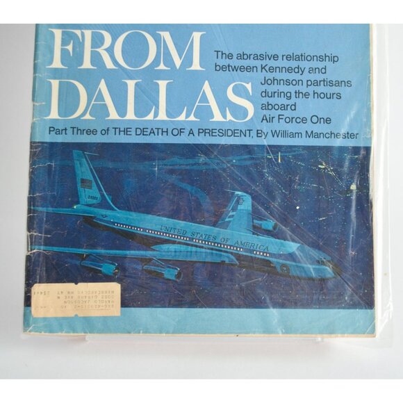 Look Magazine February 21 1967 Flight From Dallas Vintage - Picture 3 of 4